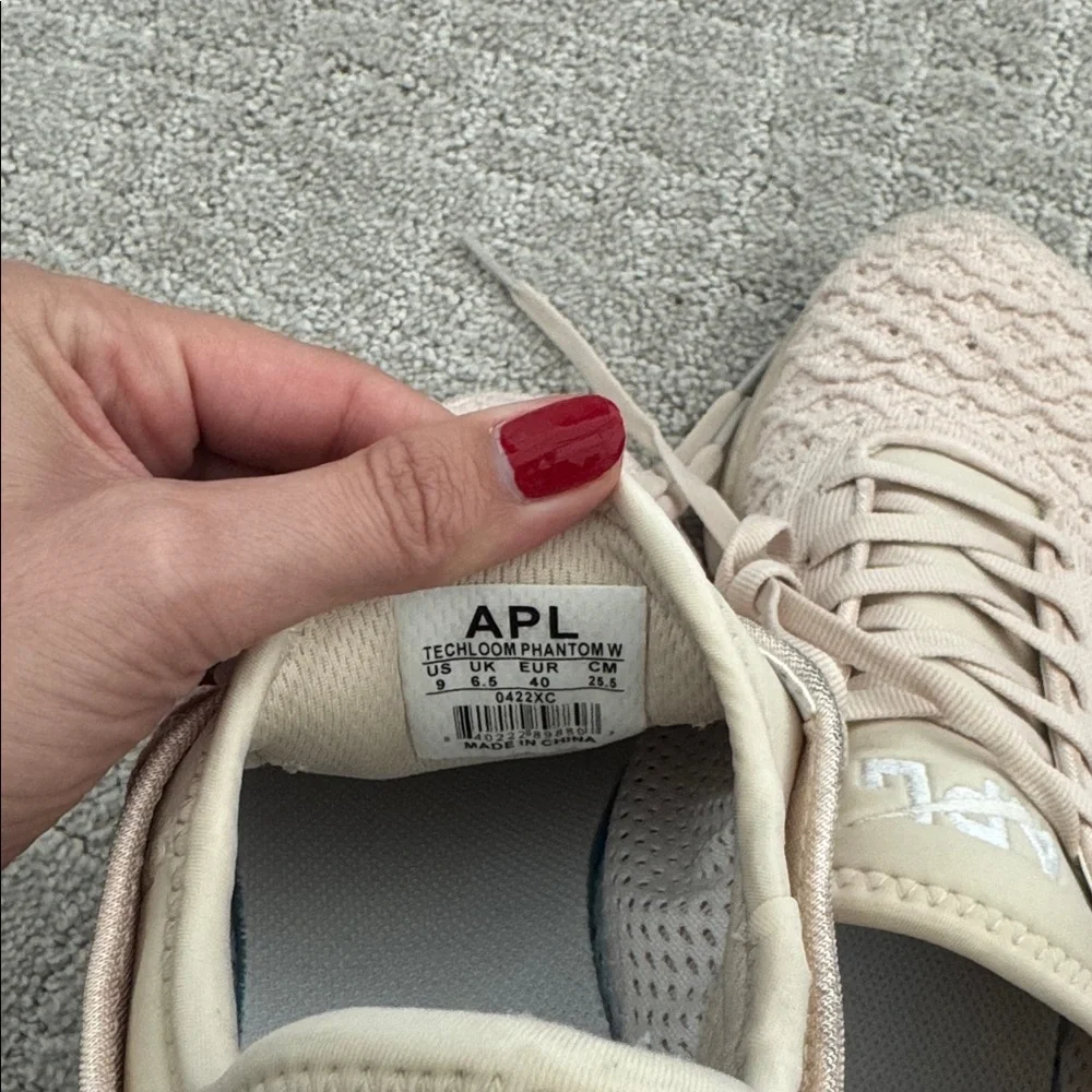 APL Techloom Phantom Sneakers sandcastle cream off white ecru beige offwhite